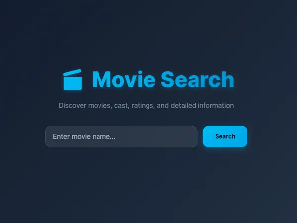 Movie Search - Find Your Favorite Films